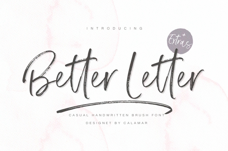 Better Letter Font Font Download
