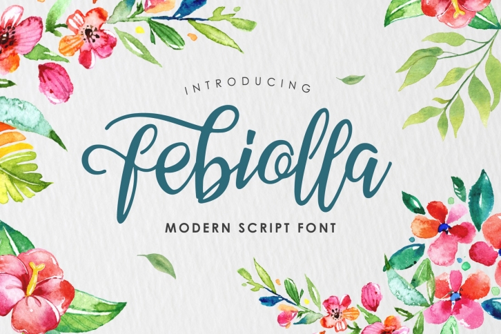 Febiolla Script Font Download