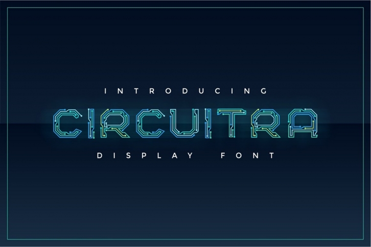 Circuitra - Color Font Font Download