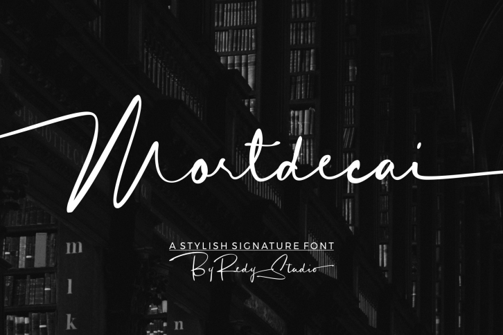 Mortdecai | Elrgant Signature Font Download