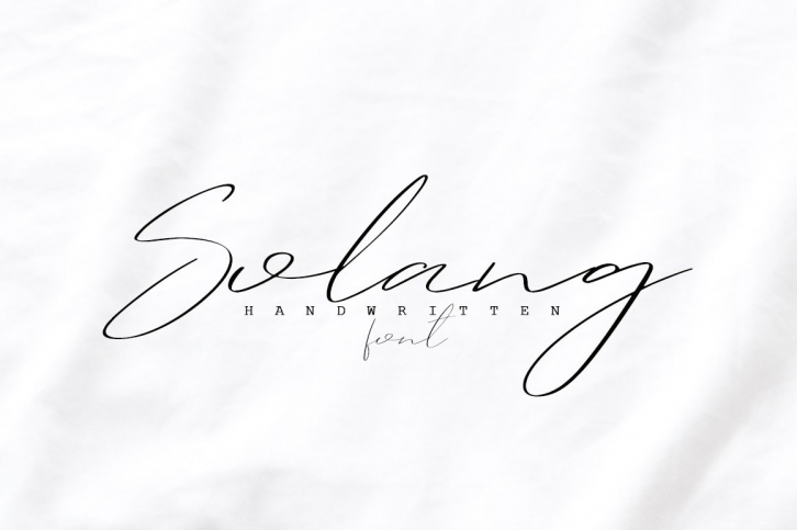 Solang Font Download
