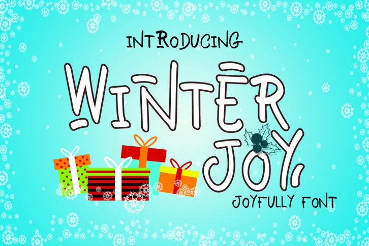 Winter Joy - Joyfully Font Font Download