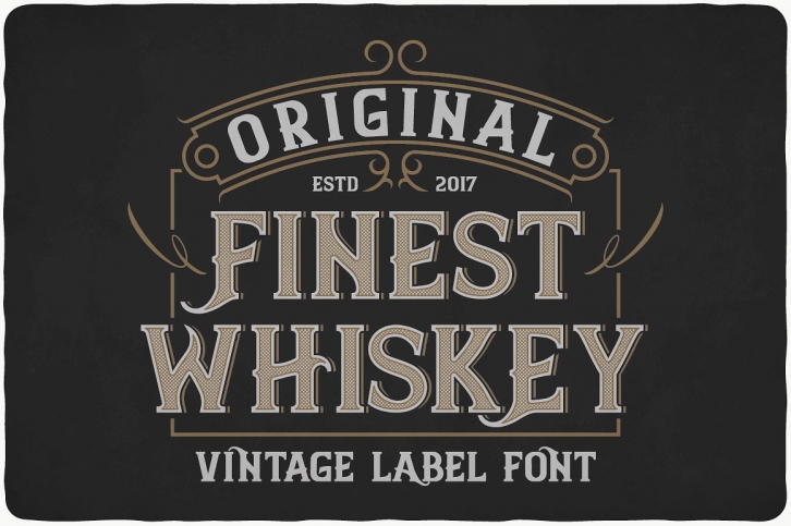 Finest Whiskey Font Download