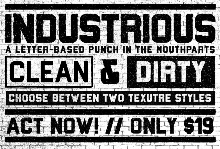 Industrious Font Download