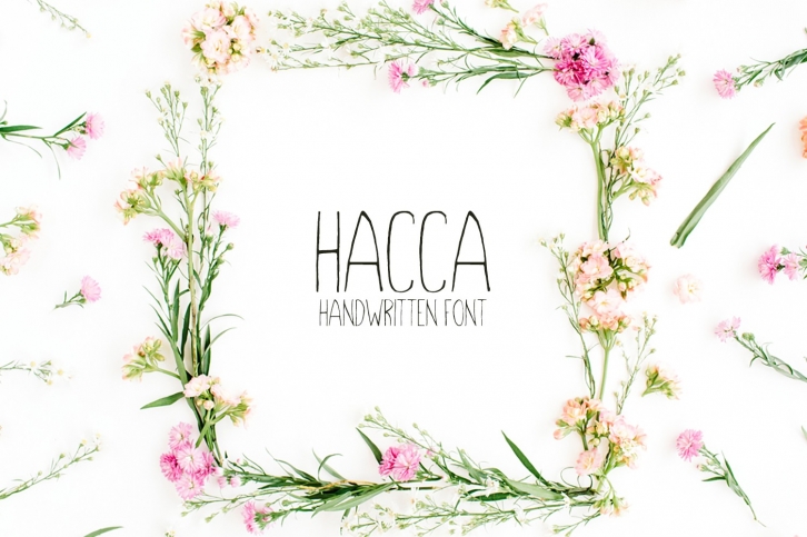 Hacca Handwritten Sans Serif Font Font Download