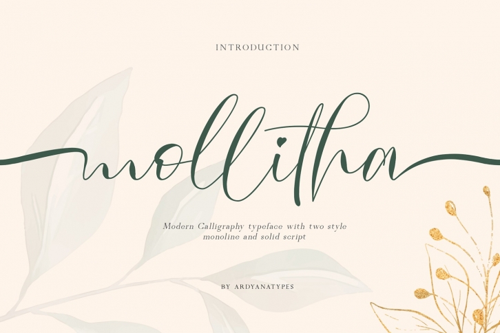 Mollitha Font Download