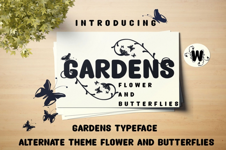 GARDENS Font Download