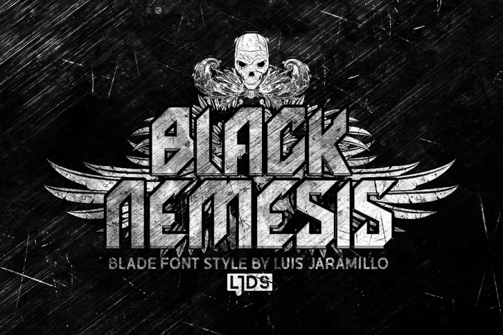 Black Nemesis Font Download