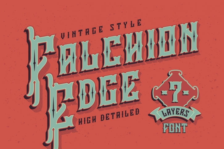 Falchion Edge font Font Download