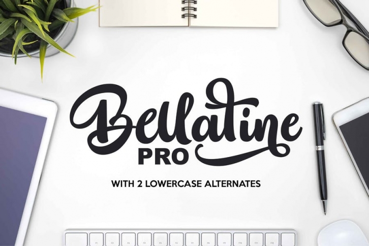 BELLATINE PRO - script font Font Download