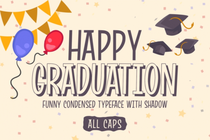 Happy Graduation Font Download