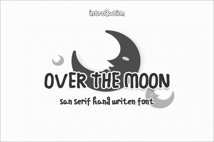 over the moon Font Download