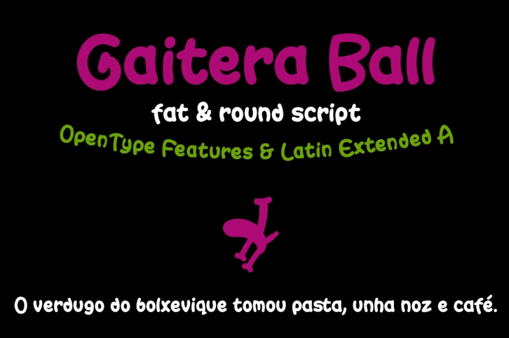 Gaitera Ball Font Download