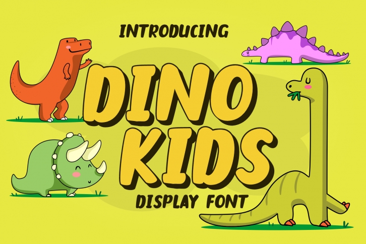 Dino Kids Font Download