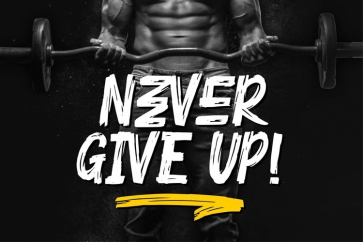 Crushed Stone Font Download