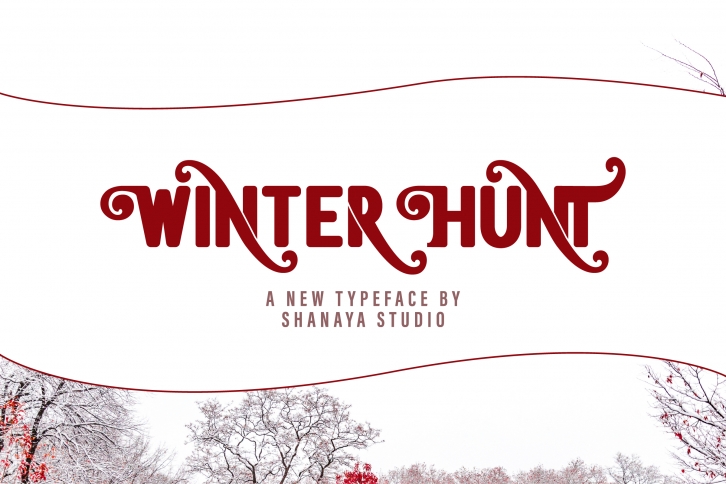 Winter Hunt Beauty Typeface Font Download