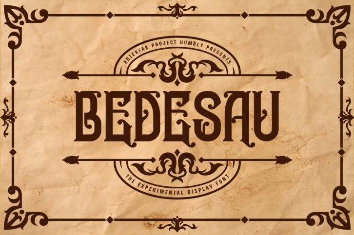 Bedesau Typeface Font Download