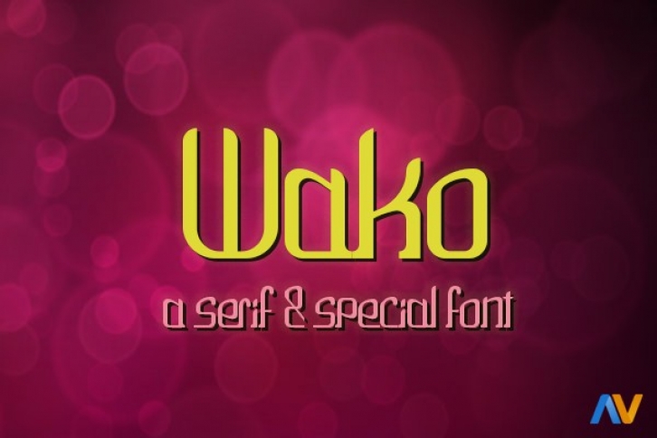 Wako Font Download