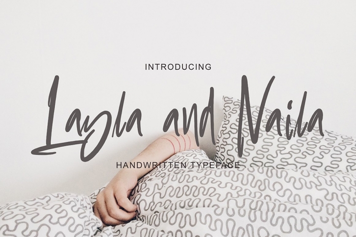 Layla and Naila Font Download