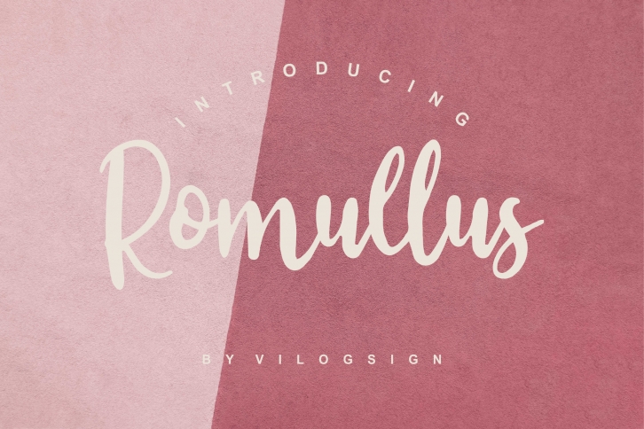 Romullus  Playful Script Font Font Download