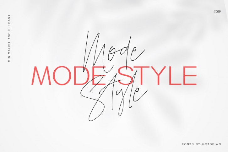 Mode Style Font Duo Font Download