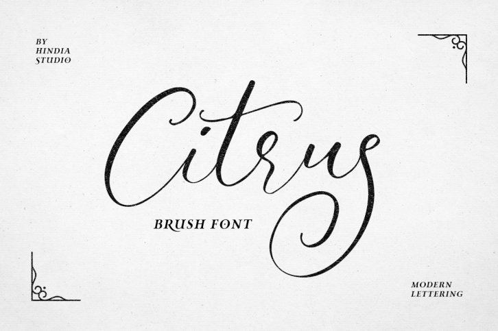 Citrus Script Font Download