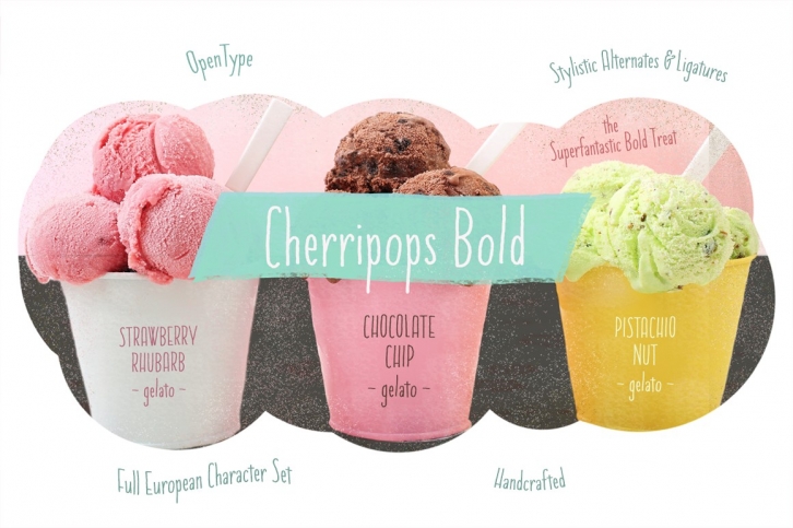 Cherripops Bold Font Download
