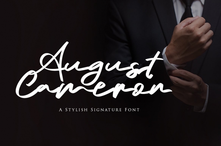 August Cameron Font Download