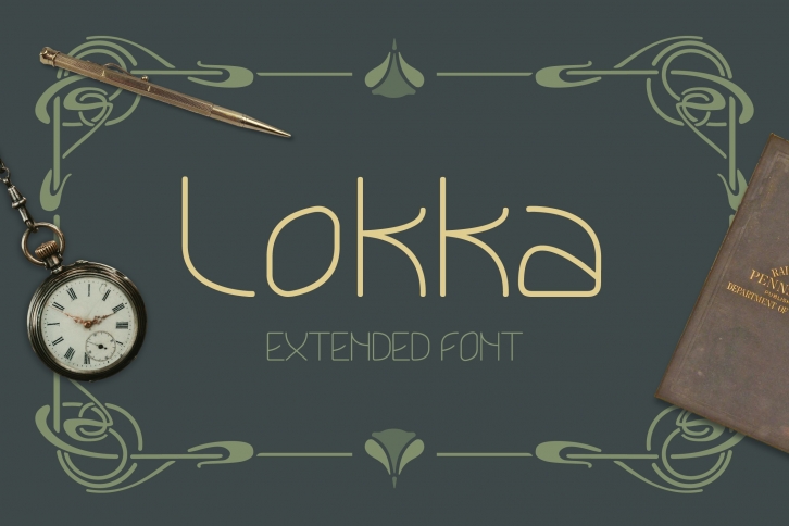 Lokka Extended Font Font Download