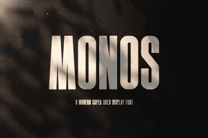 MONOS Font Download