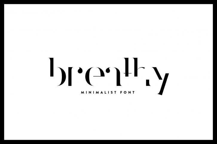 Breathy - Font Family Font Download
