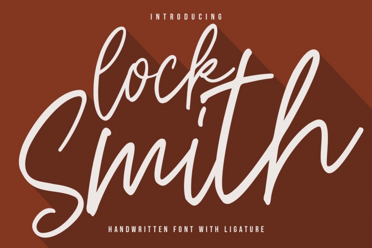 Locksmith Typeface Font Download