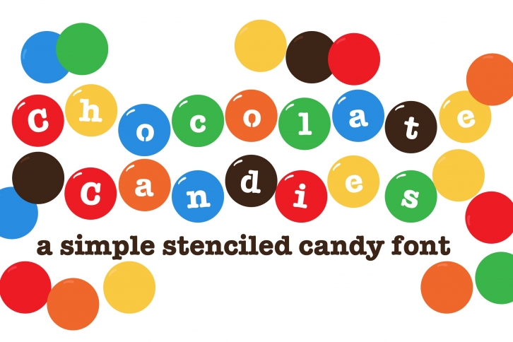 PN Chocolate Candies Font Download