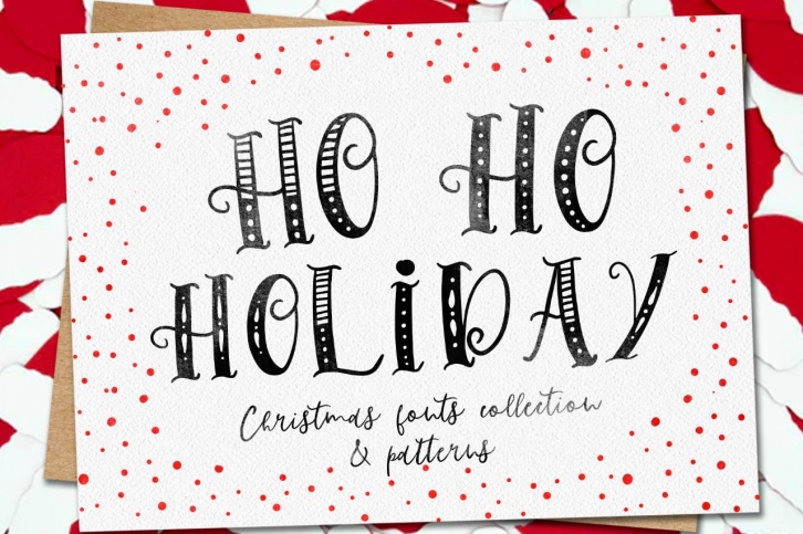 Ho-Ho-Holiday Fonts collection Font Download