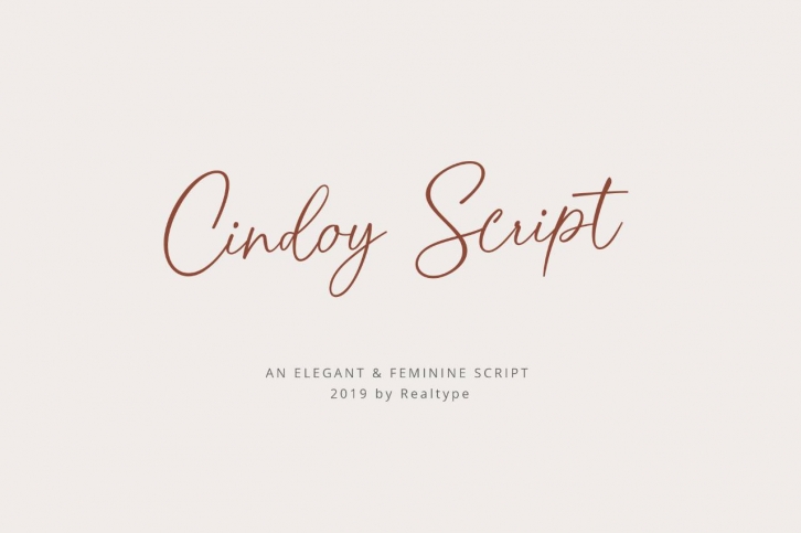 Cindoy Script Font Download