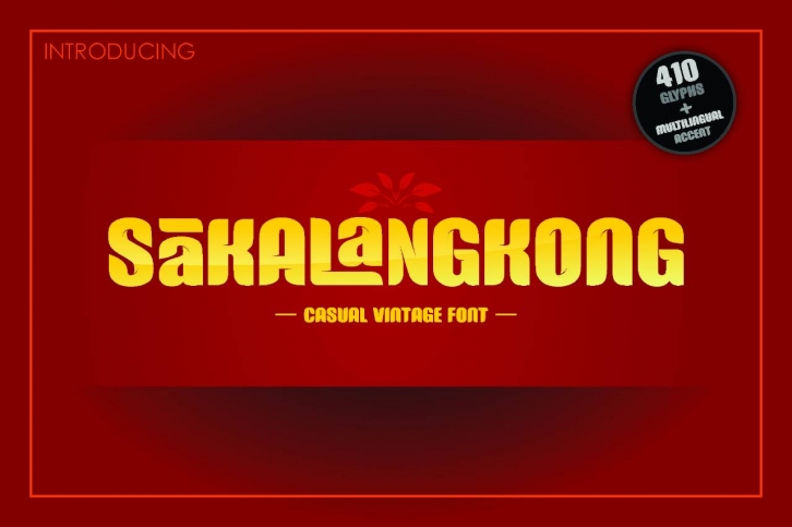 Sakalangkong Font Download