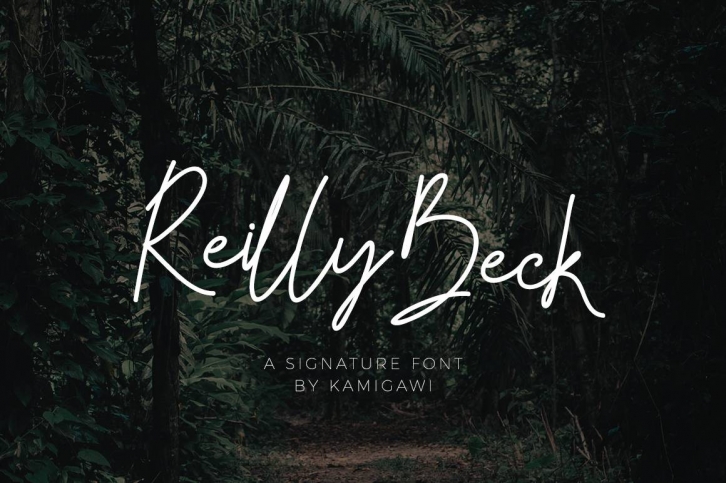 Reilly Beck - Signature Font Font Download