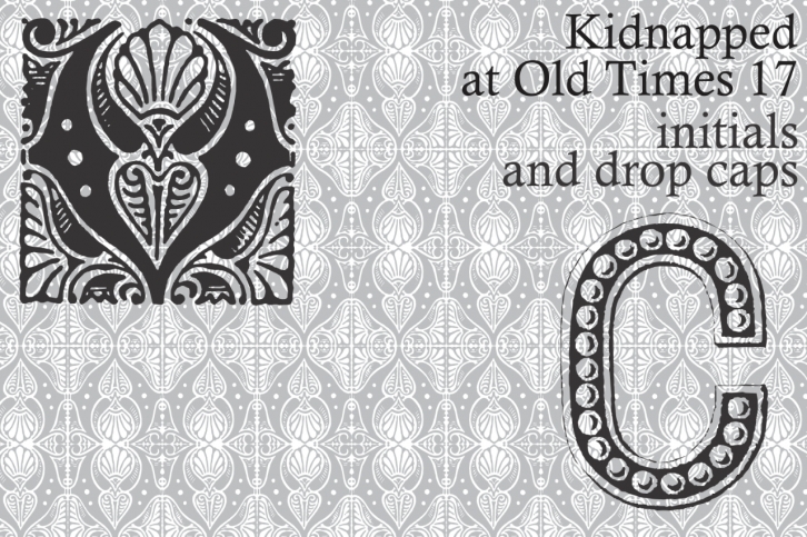 Kidnapped at Old Times 17 Font Download