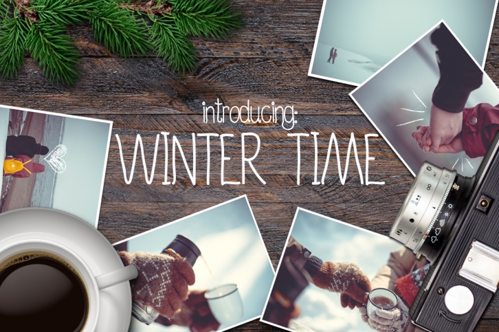 Winter time Font Download