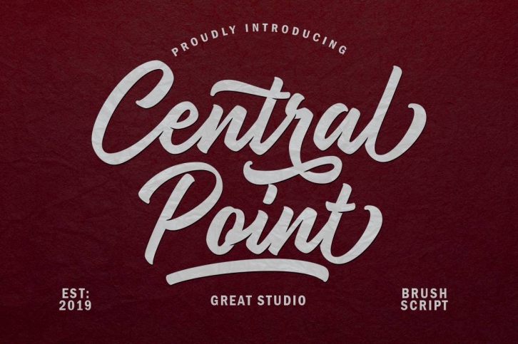 Central Point Script Font Download