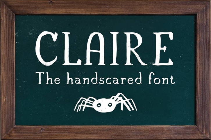 Claire - Serif font & illustrations Font Download