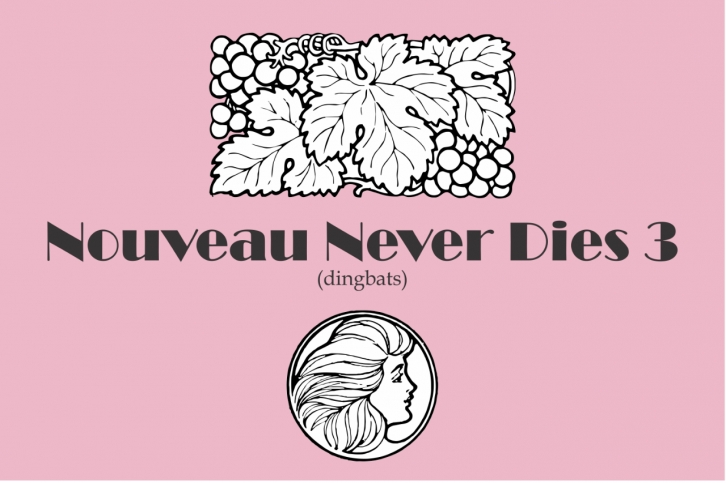 Nouveau Never Dies 3 Font Download
