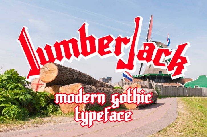 Lumberjack Font Download