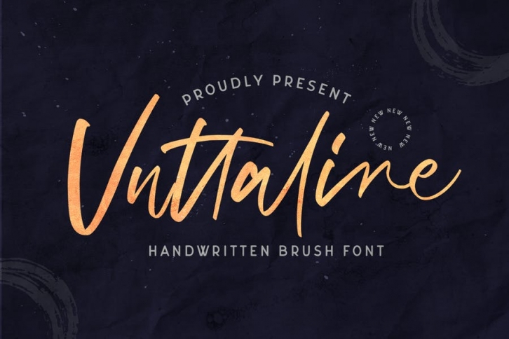 Vuttaline - Handwritten Font Font Download