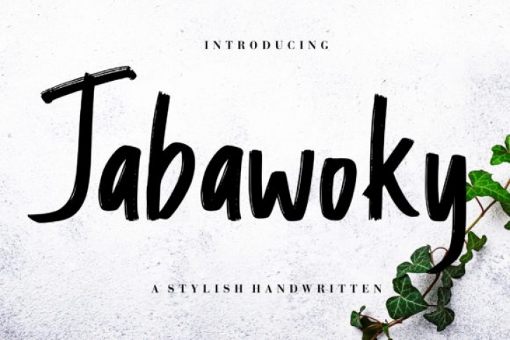 Jabawoky Font Download