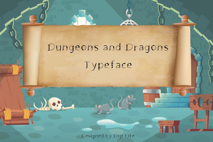 Dungeons  Dragons Typeface Font Download
