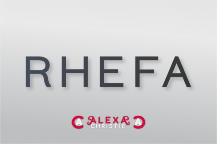 Rhefa Font Download