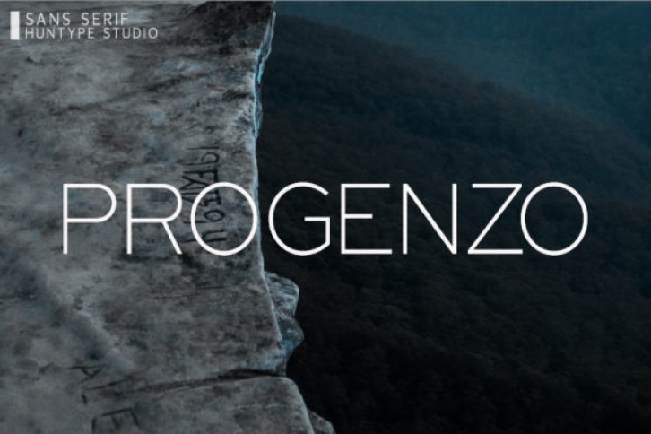 Progenzo Font Download