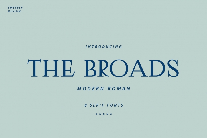 The Broads Font Download