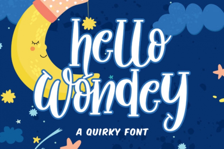 Hello Wondey Font Download